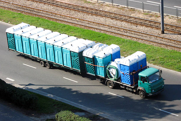 Porta potty delivery and setup in Dallas, NC